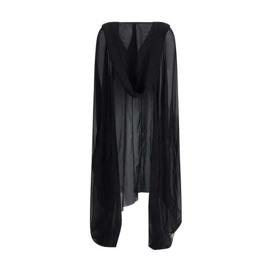 Rick Owens Kaftan Dress RI-RO01E7787S09BLACK-ONE SIZE