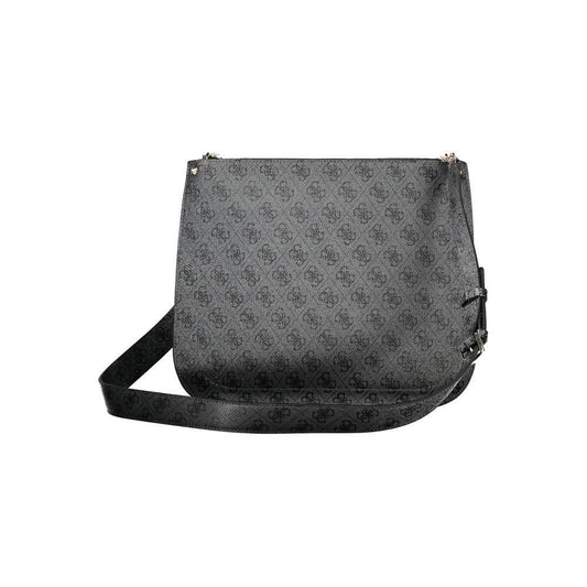 Guess Jeans Black Polyethylene Handbag GU-23468