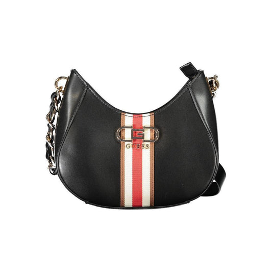 Guess Jeans Black Polyethylene Women Handbag GU-33972