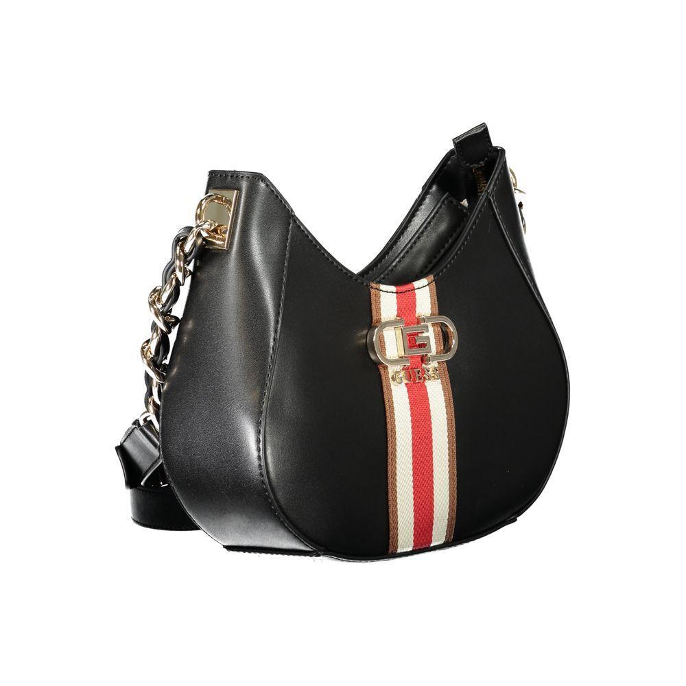 Front view with bag zipped and handles upright.