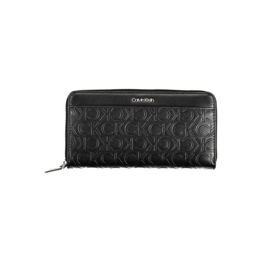 Calvin Klein Black Polyethylene Women Wallet CA-22430