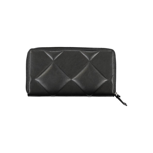 Calvin Klein Sleek Black RFID Blocking Wallet - Chic Accessory CA-26040