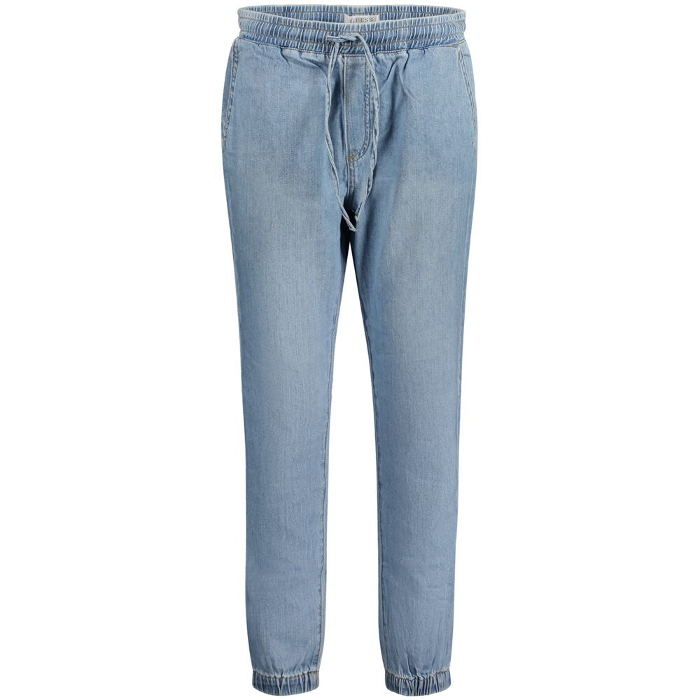 Guess Jeans Light Blue Cotton Women Jeans GU-33224-M