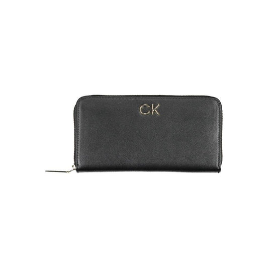 Calvin Klein Black Polyethylene Women Wallet CA-10692