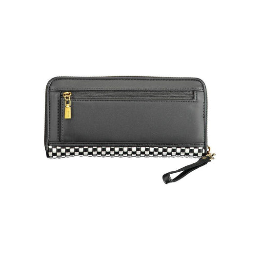 Guess Jeans Black Polyethylene Women Wallet GU-14422