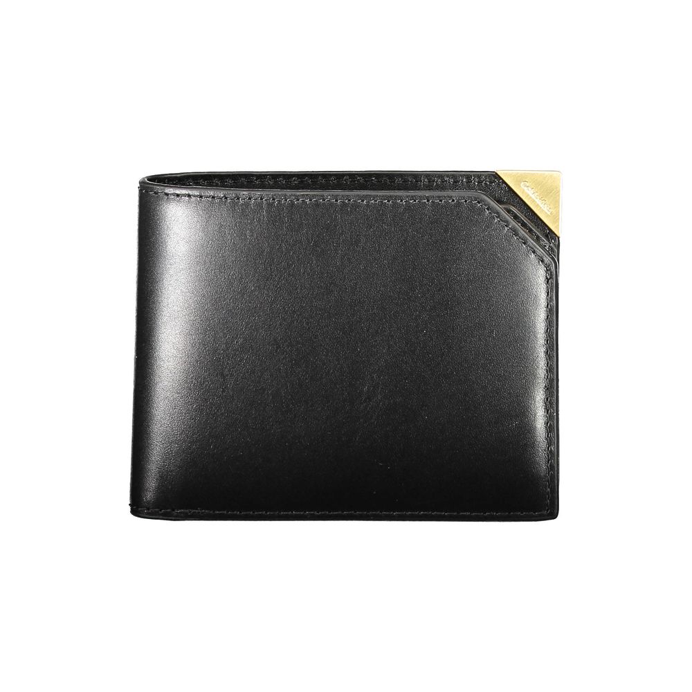 Calvin Klein Nero Leather Men Wallet