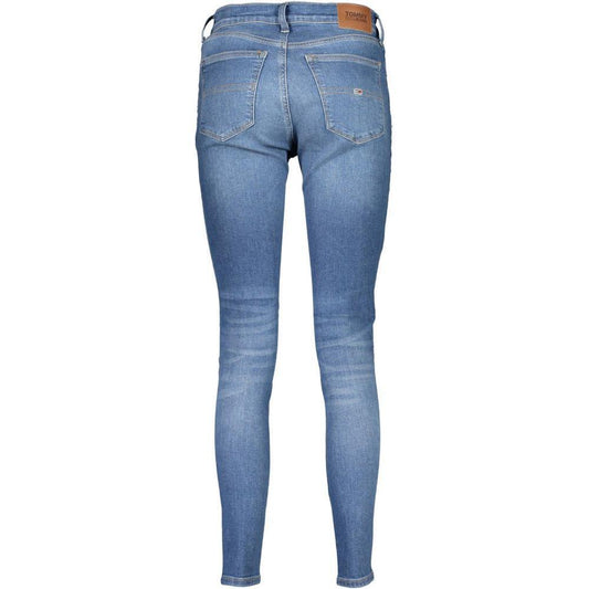 Tommy Hilfiger Light Blue Cotton Women Skinny Jean TO-22741-W27 | L30