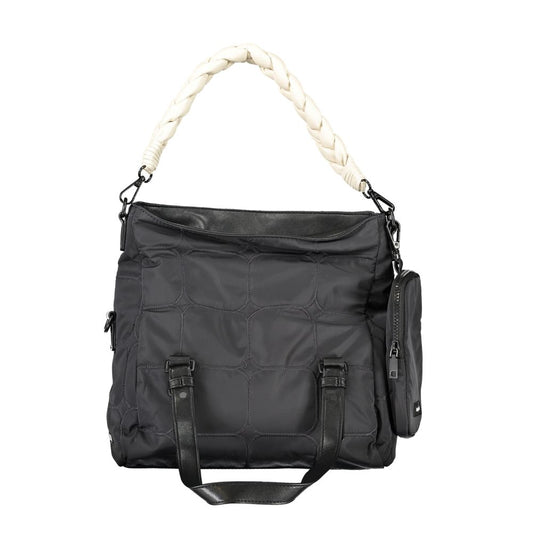 Desigual Black Polyester Handbag DE-24378