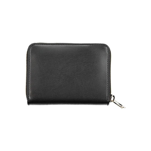 Tommy Hilfiger Black Polyethylene Women Wallet TO-26334