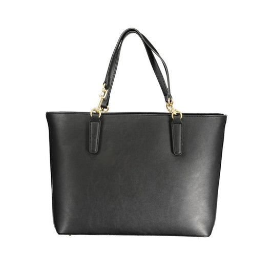 Mario Valentino Black Polyethylene Handbag VA-29947