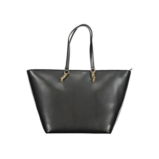Tommy Hilfiger Black Polyethylene Handbag TO-30720
