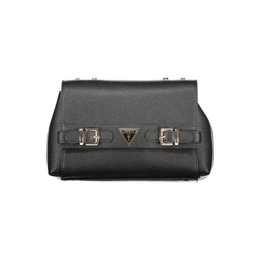 Guess Jeans Black Polyethylene Women Handbag GU-32578