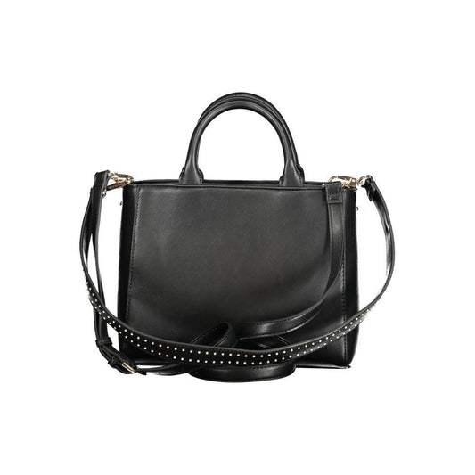Mario Valentino Black Polyethylene Women Handbag VA-33509