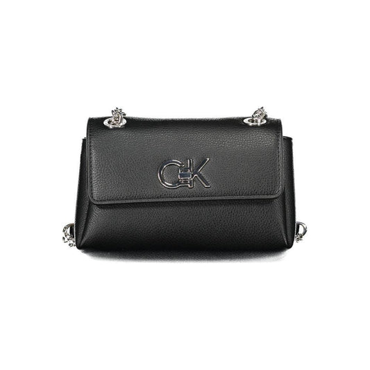 Calvin Klein Black Polyethylene Women Handbag CA-33624