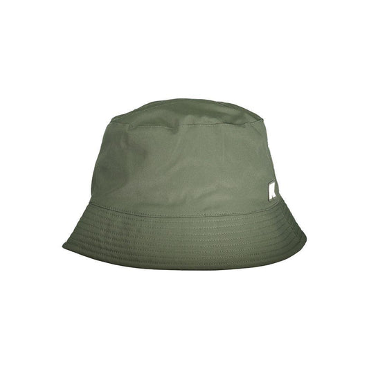 K-WAY Green Polyester Men Hat KW-34288