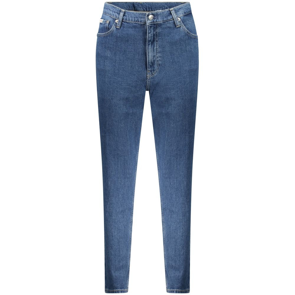 Calvin Klein Blue Cotton Jeans & Pant CA-34435-25 L28