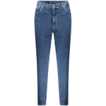 Calvin Klein Blue Cotton Jeans & Pant CA-34435-25 L28