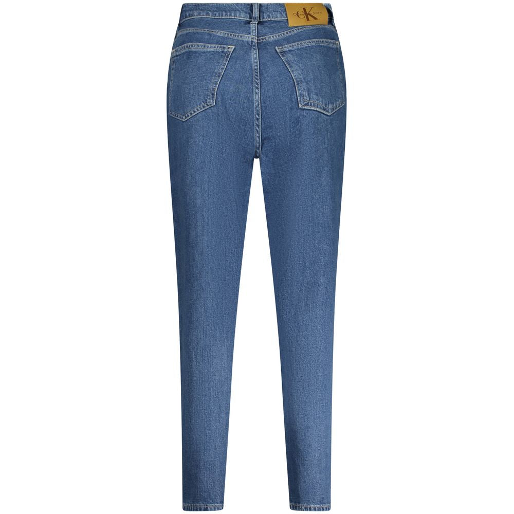 Calvin Klein Blue Cotton Jeans & Pant CA-34435-25 L28