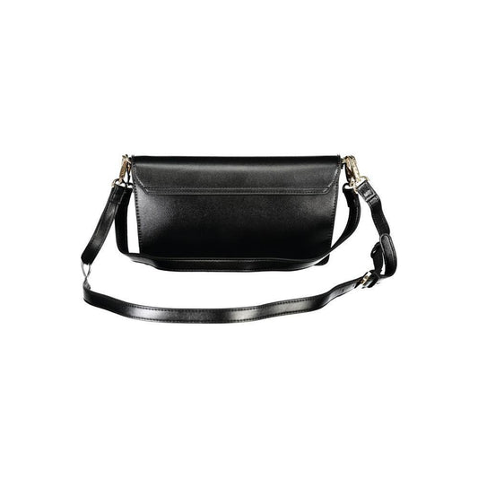 Mario Valentino Black Polyethylene Women Handbag VA-34716