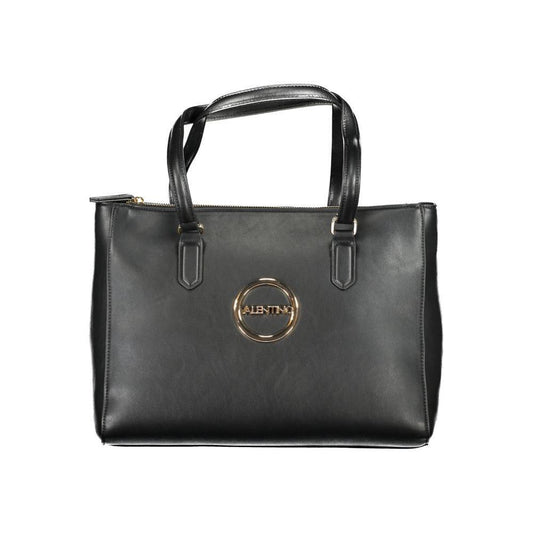 Mario Valentino Black Polyethylene Women Handbag VA-34729