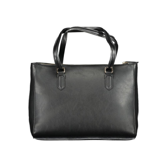 Mario Valentino Black Polyethylene Women Handbag VA-34729