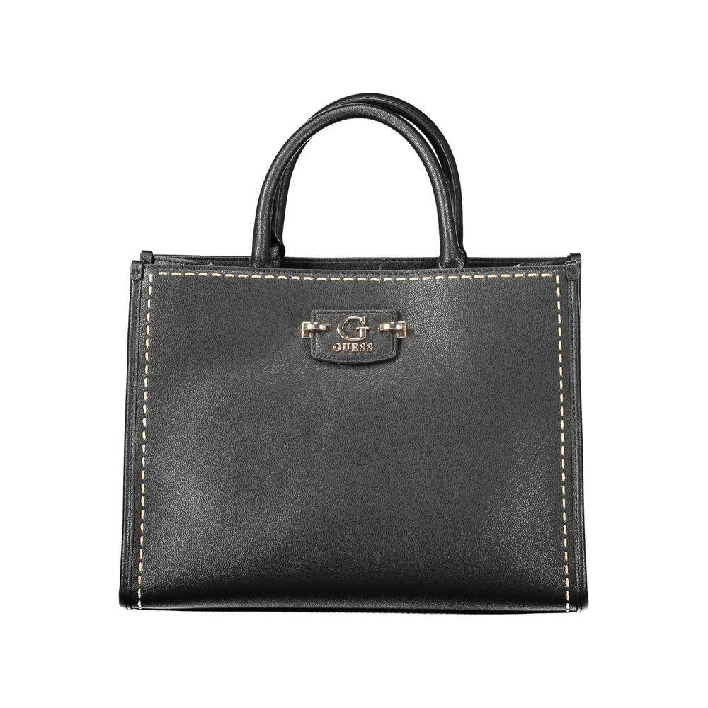 Guess Jeans Black Polyethylene Women Handbag GU-34841