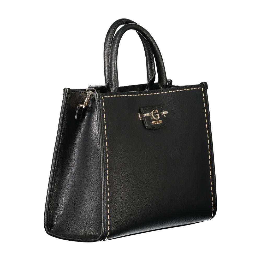 Guess Jeans Black Polyethylene Women Handbag GU-34841