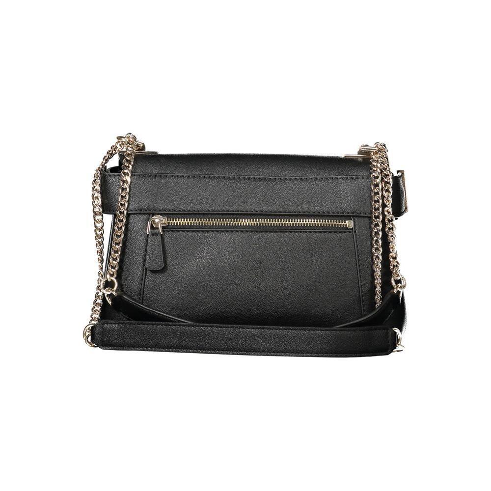 Front view with bag zipped and handles upright.
