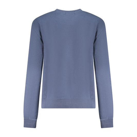 North Sails Blue Cotton Women Sweater NO-35858-XS