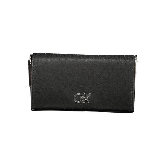 Calvin Klein Black Polyester Women Handbag CA-36326