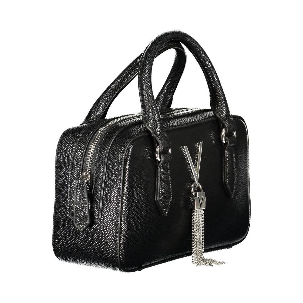 Front view with bag zipped and handles upright.
