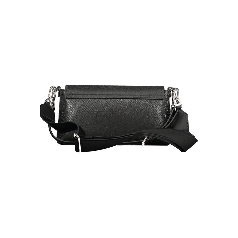 Front view with bag zipped and handles upright.