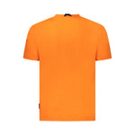 Napapijri Orange Cotton Men T-Shirt NA-35906-S