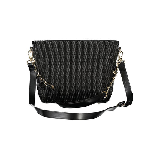 Mario Valentino Black Polyethylene Women Handbag VA-32761