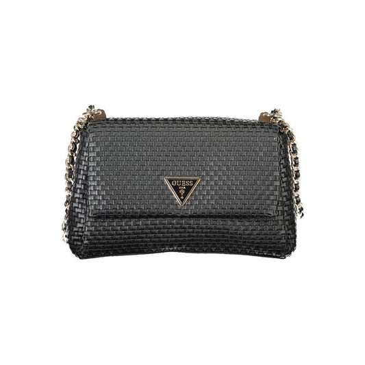 Guess Jeans Black Polyethylene Women Handbag GU-33963