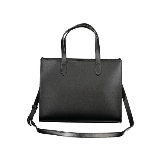 Mario Valentino Black Polyethylene Handbag VA-36088