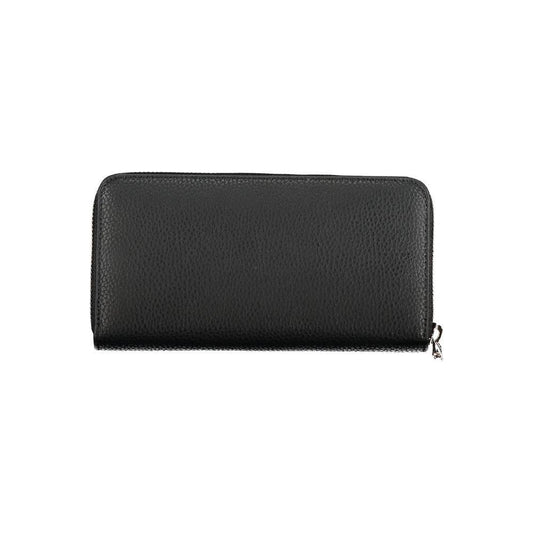 Tommy Hilfiger Sleek Black Multipurpose Wallet TO-27506