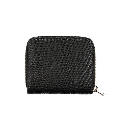 Guess Jeans Black Polyethylene Wallet GU-32211