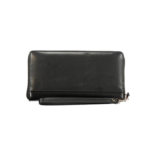 Guess Jeans Black Polyethylene Wallet GU-32243