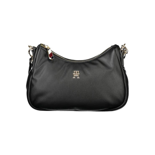 Tommy Hilfiger Black Polyester Women Handbag TO-33686