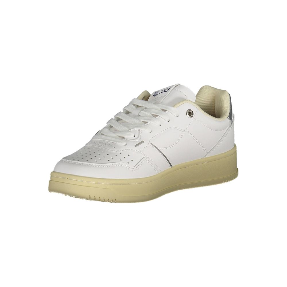 Gas Bianco Polyurethane Women Sneaker