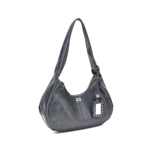 Ganni Medium Hobo Shoulder Bag GAA6865067BB