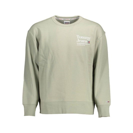 Tommy Hilfiger Green Cotton Men Sweater TO-13651-XXL