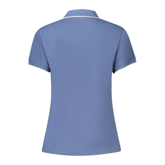 North Sails Blue Cotton Women Polo Shirt NO-35924-XS
