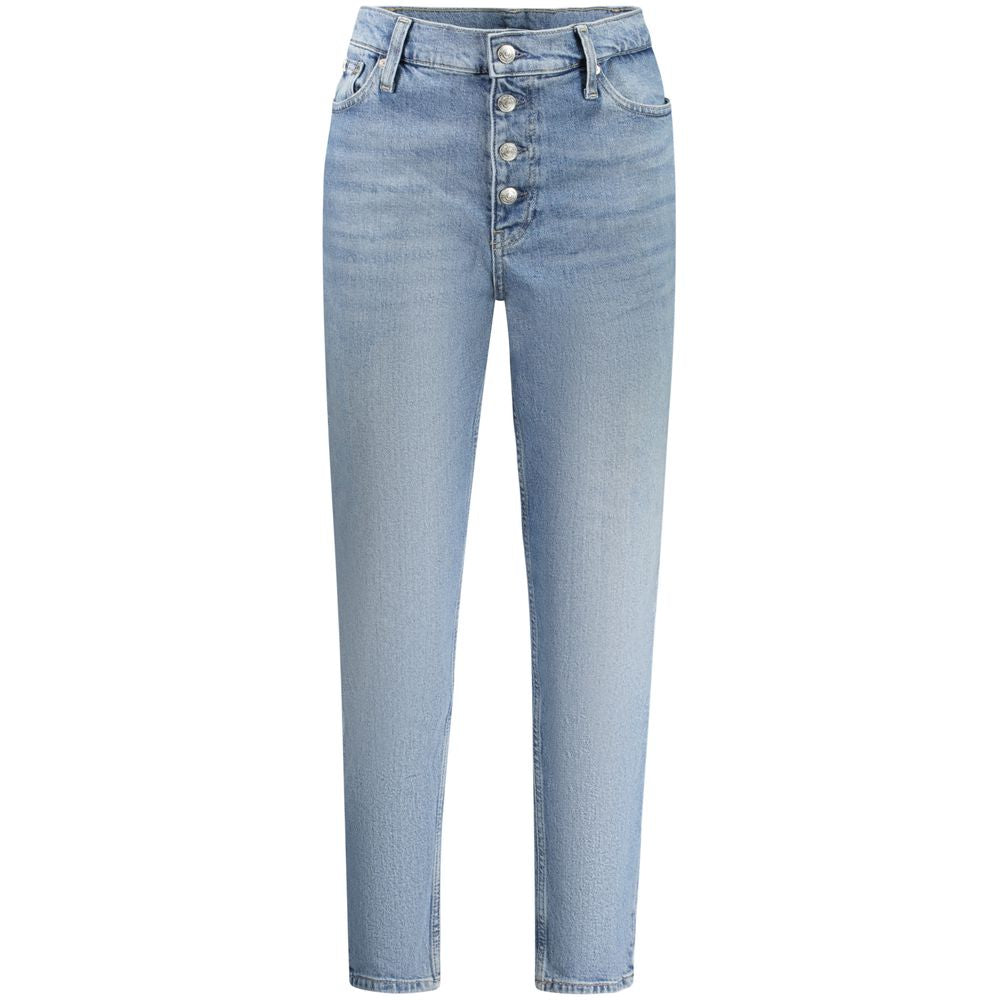 Calvin Klein Light Blue Cotton Women Jeans CA-34432-25 L28