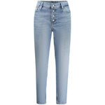 Calvin Klein Light Blue Cotton Women Jeans CA-34432-25 L28