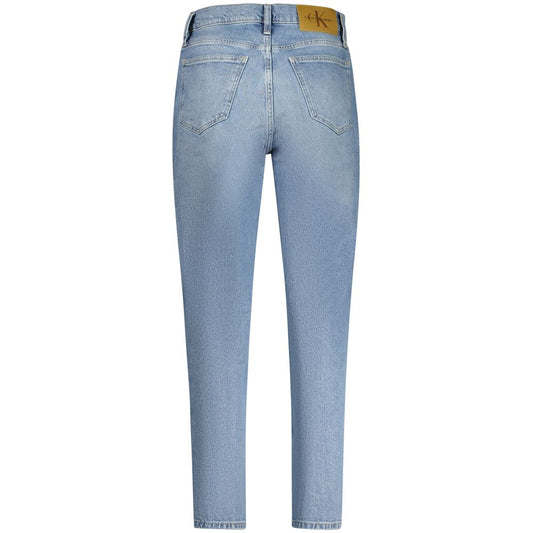 Calvin Klein Light Blue Cotton Women Jeans CA-34432-25 L28