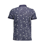 Gant Blue Cotton Men Polo Shirt GA-37505-XS