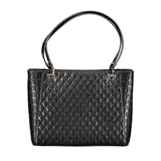 Guess Jeans Black Polyethylene Handbag GU-30909