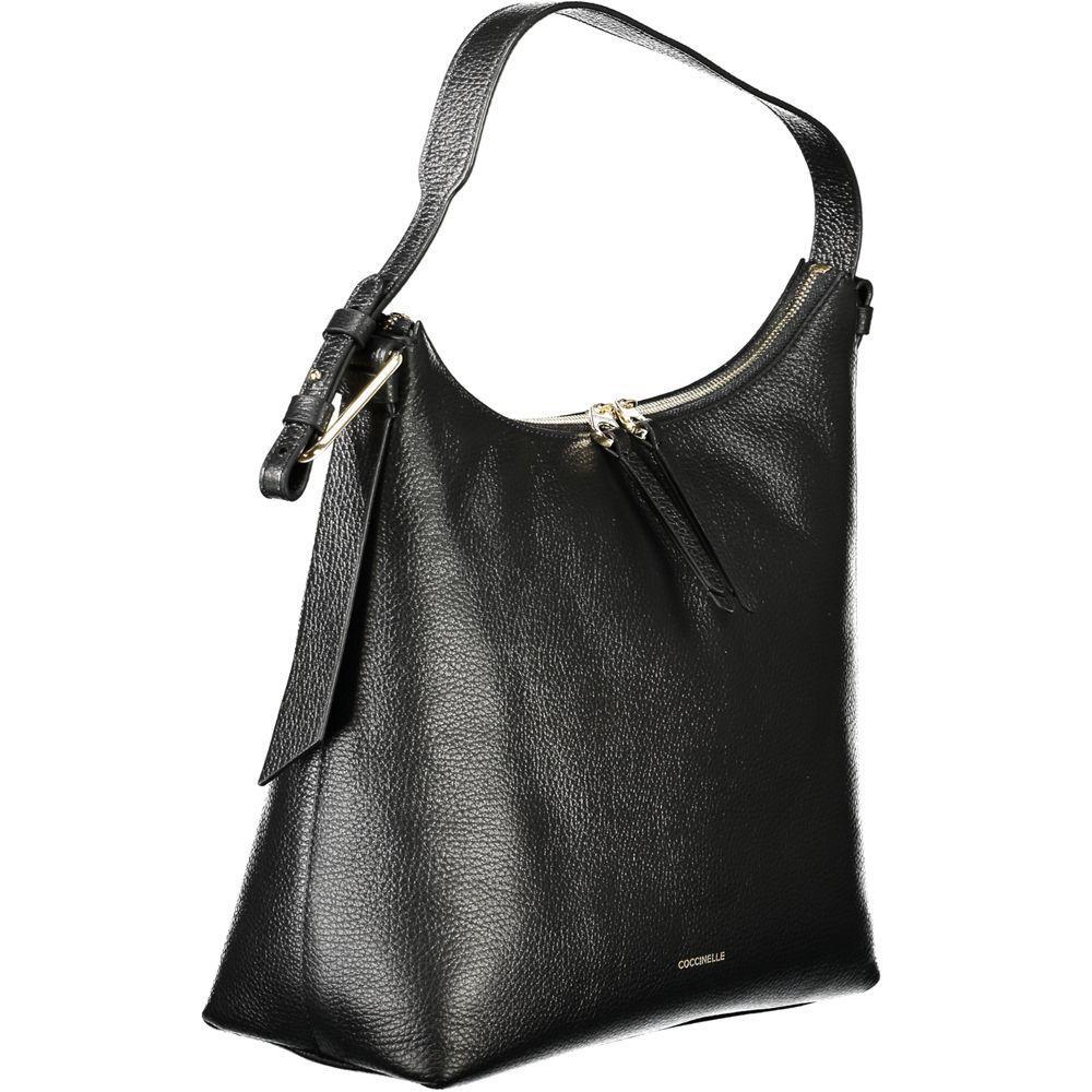 Coccinelle Black Leather Women Handbag CO-34849